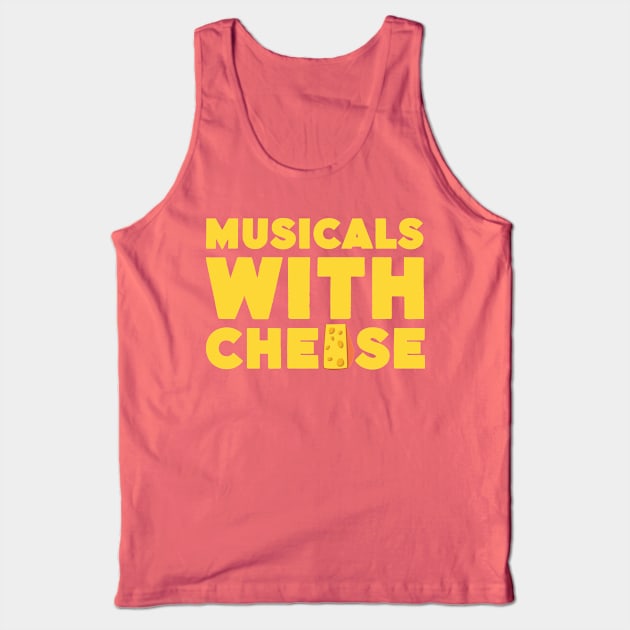 Musicals with Cheese - Come From Away Design Tank Top by Musicals With Cheese